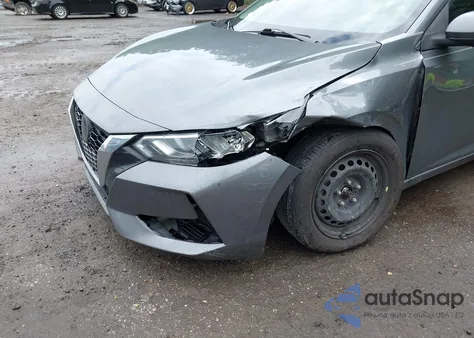 2020 Nissan Sentra S Xtronic Cvt из США, поврежденный, VIN 3N1AB8BV1LY224641